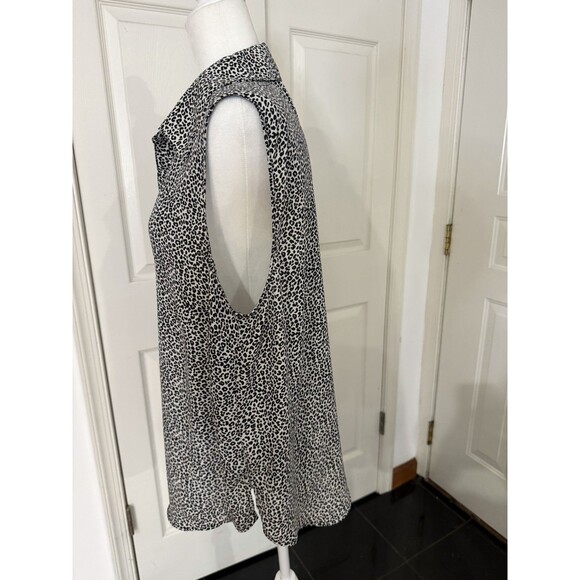 michael kors tops women Animal Print, , Size XL - Picture 2 of 7